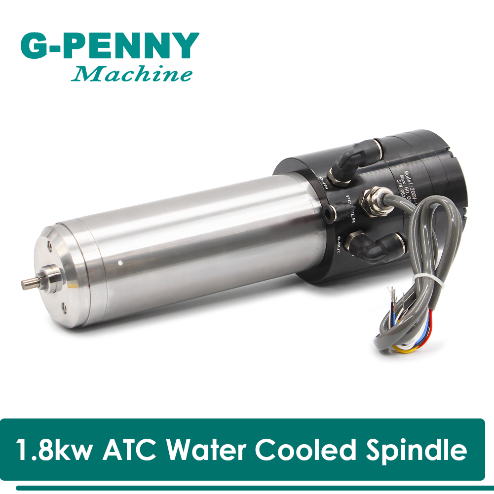 Water Cooled Spindle - Husillo refrigerado por agua 1,8 kW