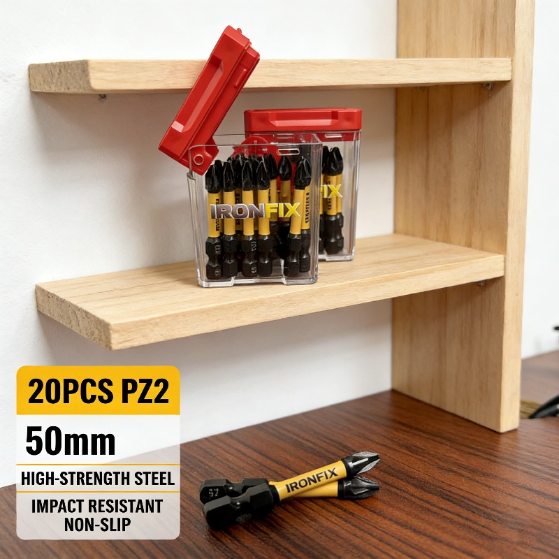 Drill Bit Set - Juego de 20 puntas de destornillador