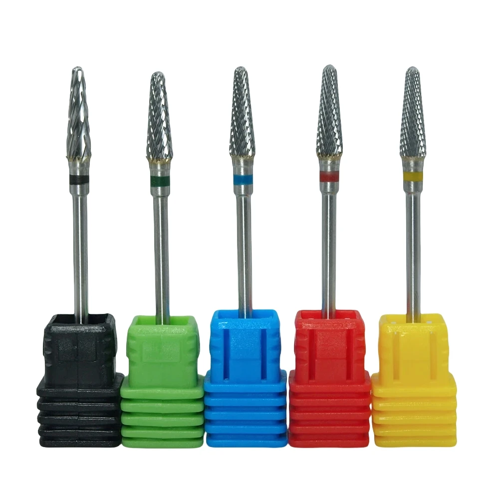 Carbide End Mill - Juego de 5 brocas de acero