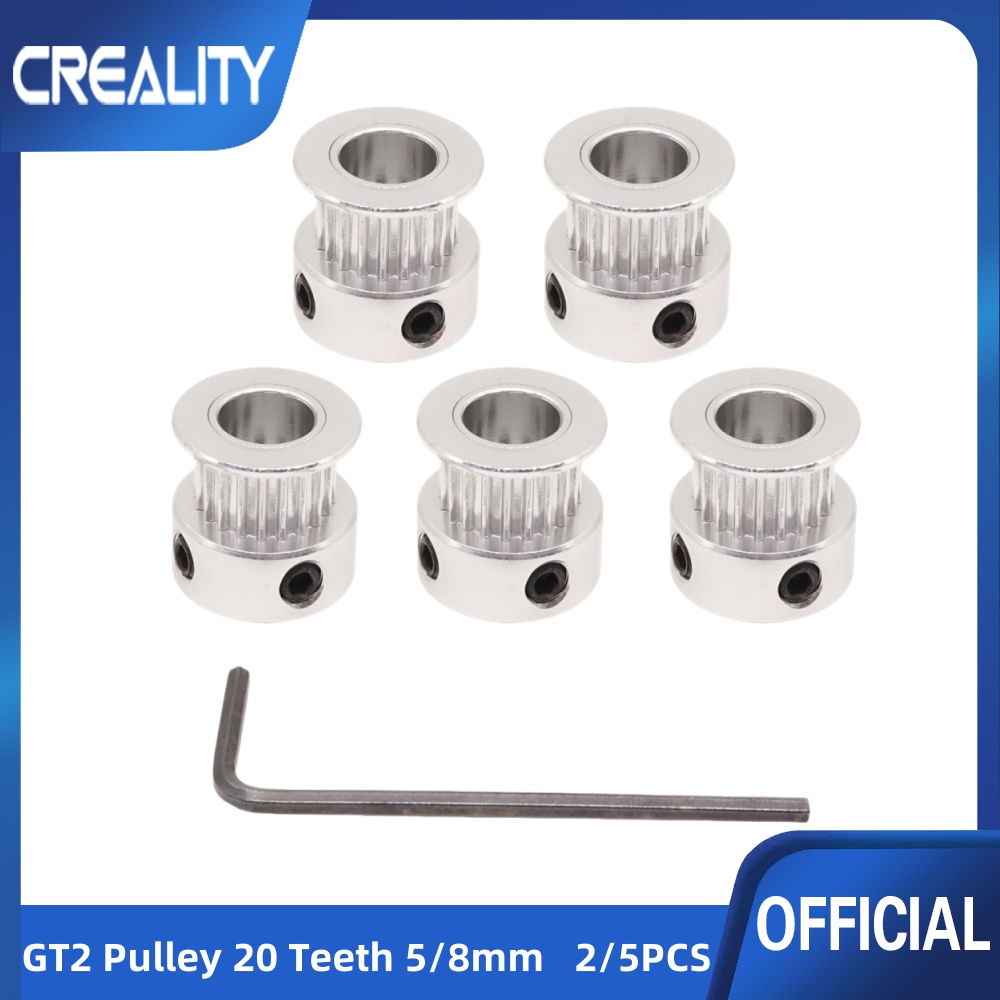 Gt2 Pulley - 2/5 Uds GT2 polea 20 dientes