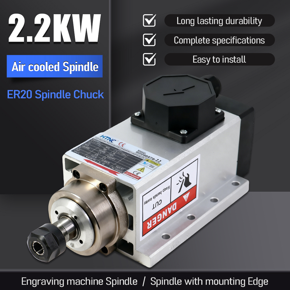Water Cooled Spindle - Nuevo Motor de Husillo de 2200W