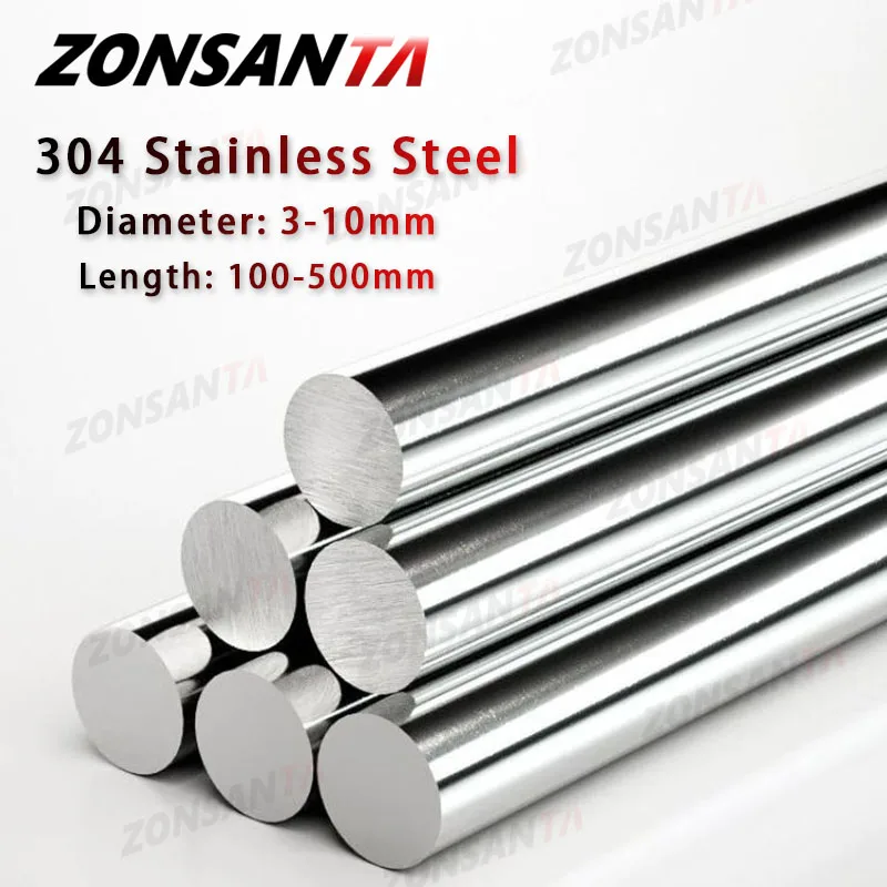 Linear Rod 8Mm - 1 Uds. Varilla de acero inoxidable