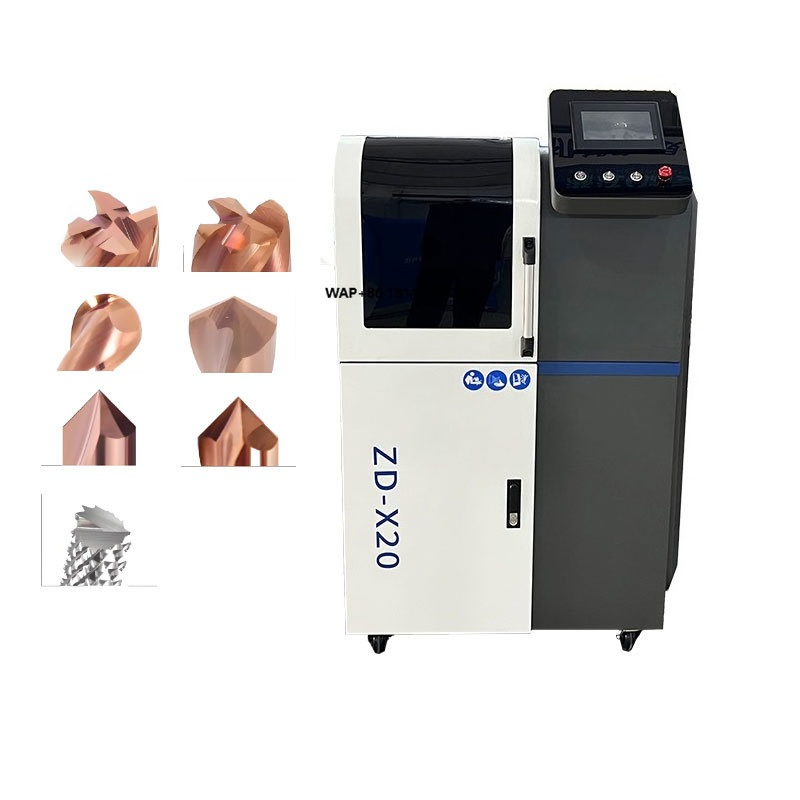End Mill - Afiladora de Fresas CNC ZD-X20, Máquina