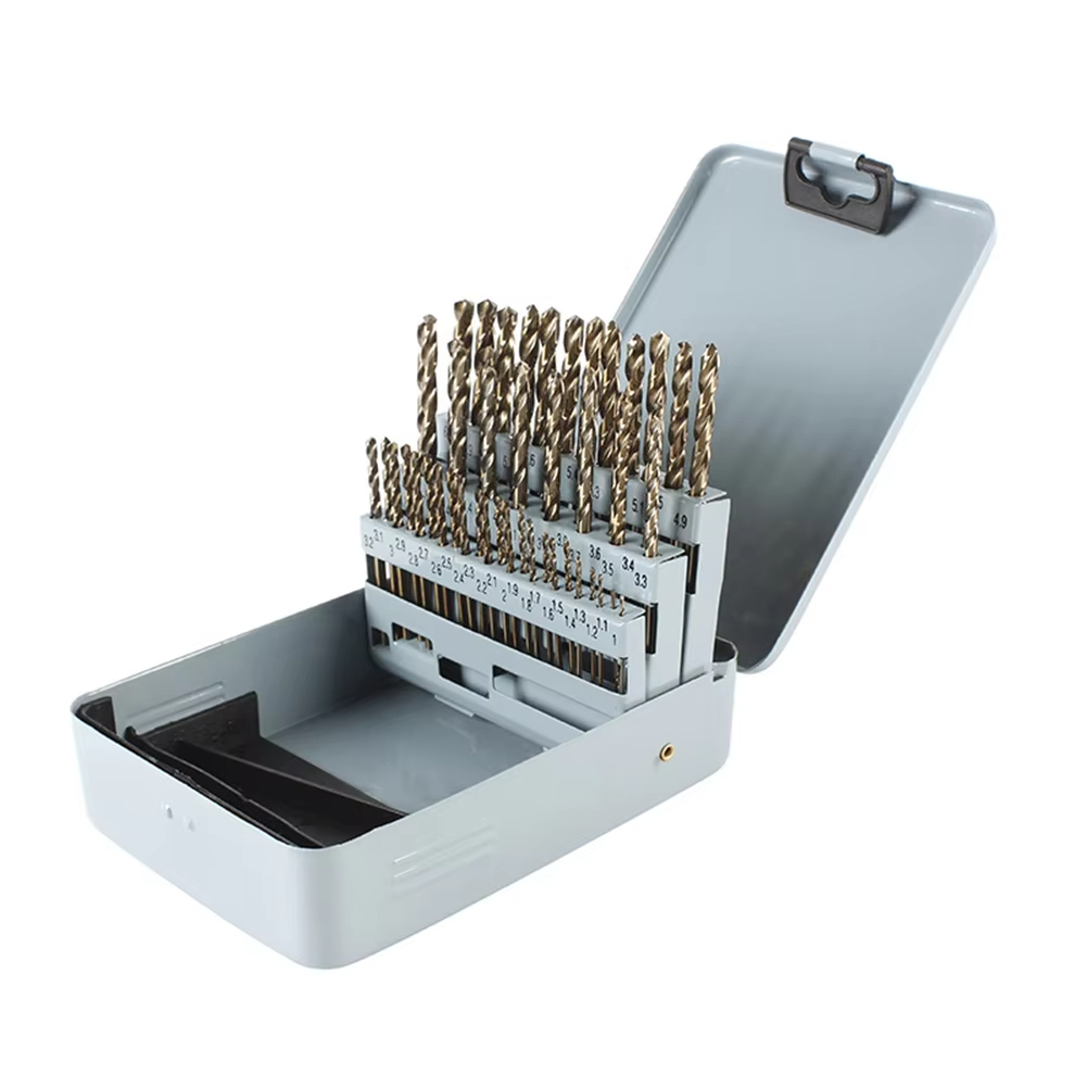 Drill Bit Set - Juego de 51 brocas de cobalto
