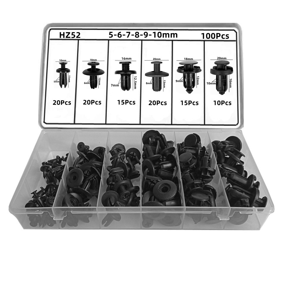 Lead Screw 8Mm - Caja de parachoques de coche, Clip