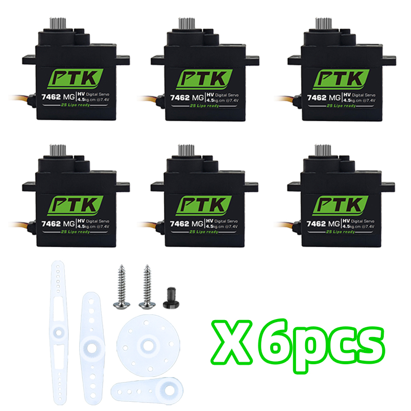 Servo 9G - PTK 7462W MG engranaje de Metal