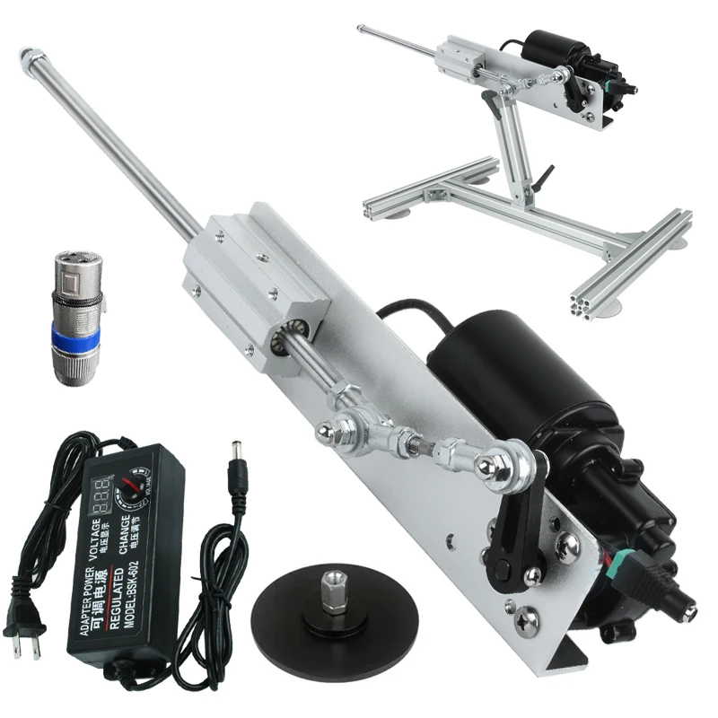 Linear Rail - Actuador lineal telescópico ajustable, ciclo alternativo,