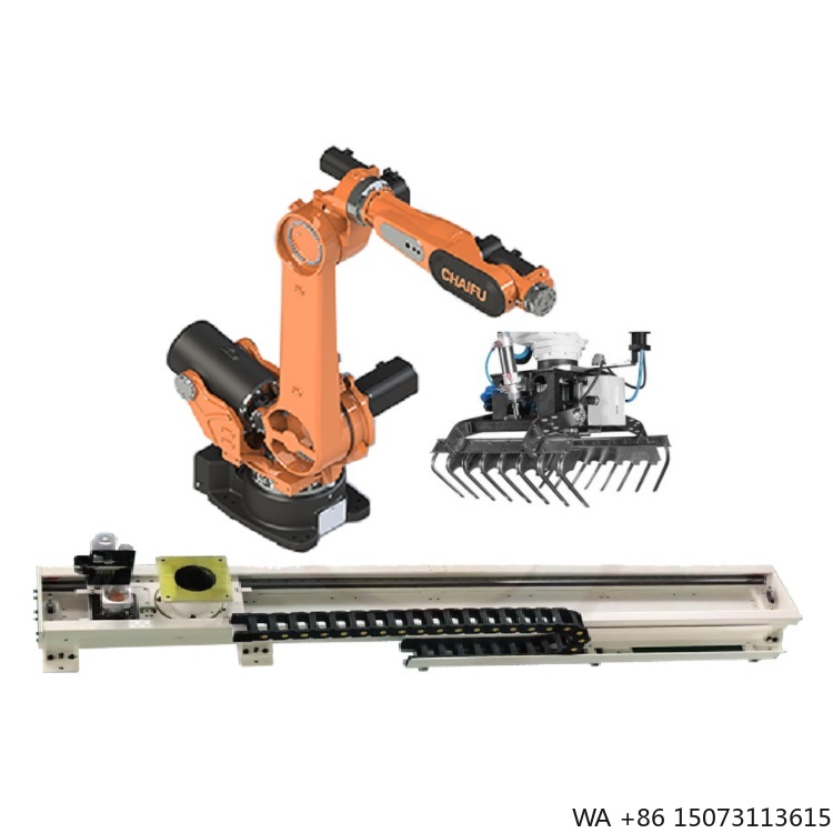 Linear Rail - Brazo Robótico Industrial de 6 Ejes