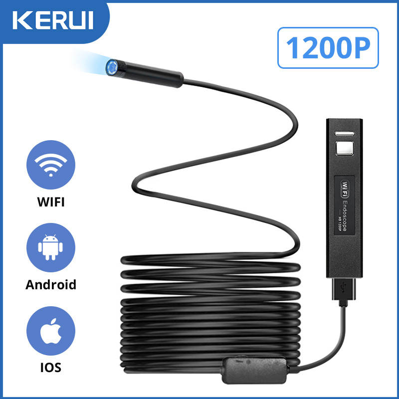 Coupling 8Mm - KERUI-minicámara endoscópica WiFi con Conector Micro