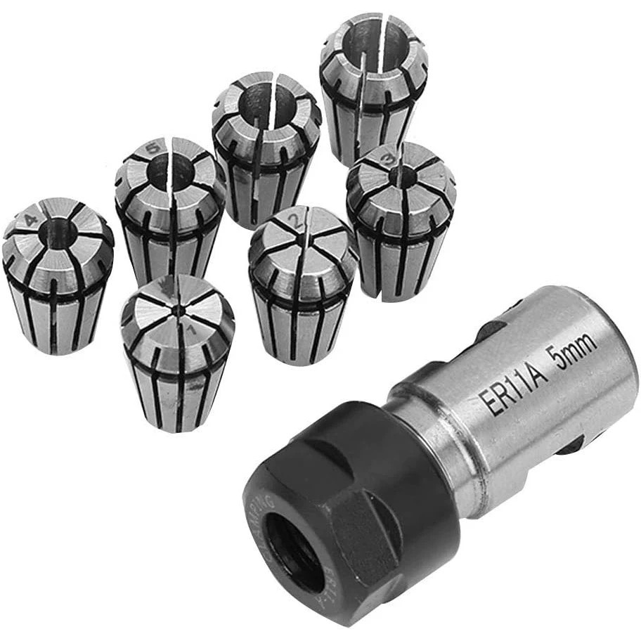 End Mill - Juego de 8 piezas de mandril