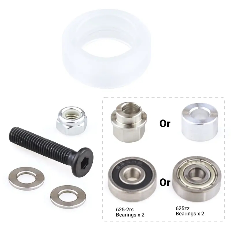 V Slot Wheel - 10 Sets de Ruedas Sólidas Openbuilds