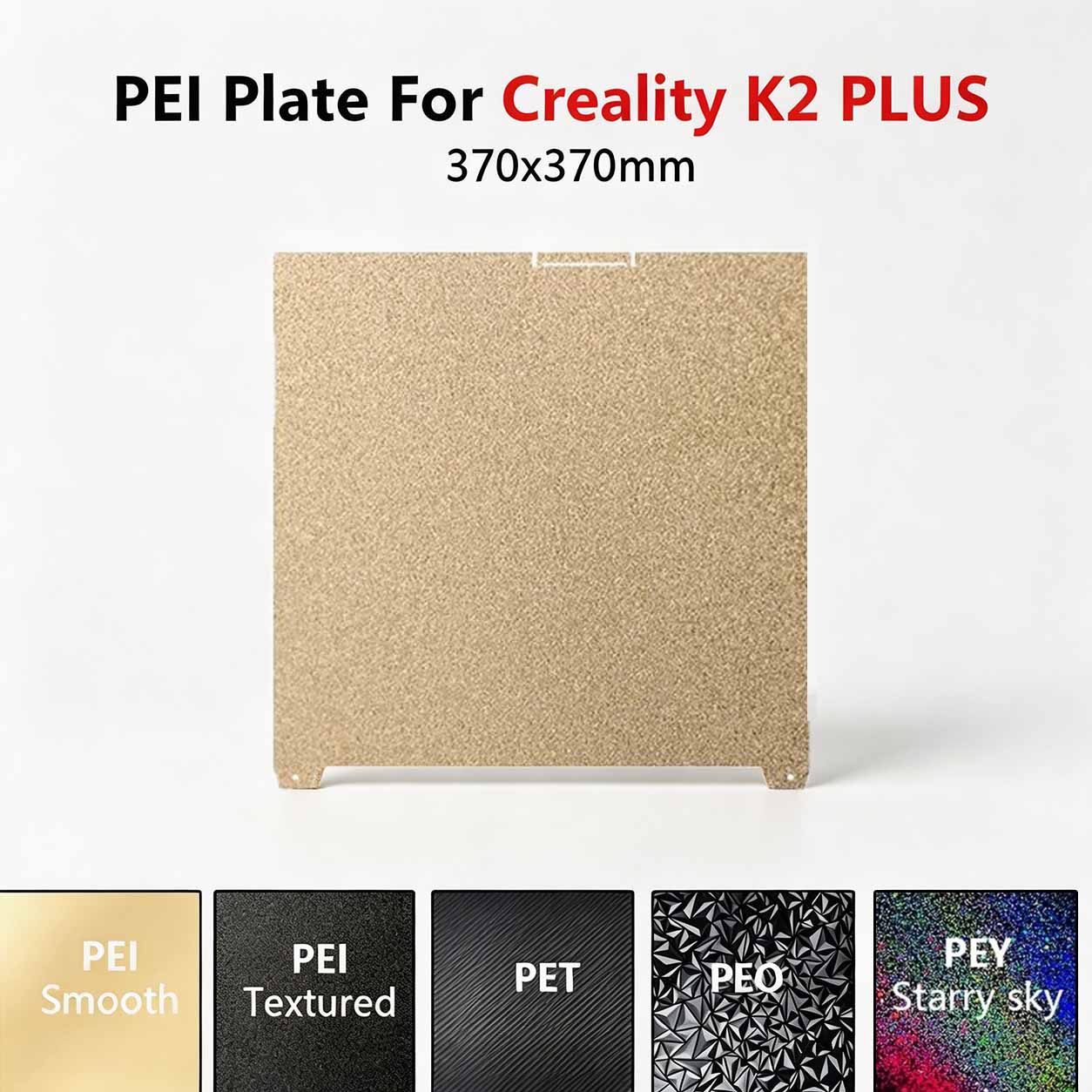 Aluminium Profile 2020 - Placa de construcción de PEI negro