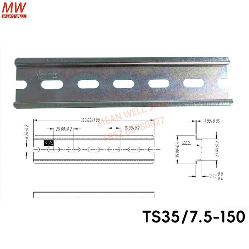 Lm8Uu Bearing - Conector de carril DIN TS35 de