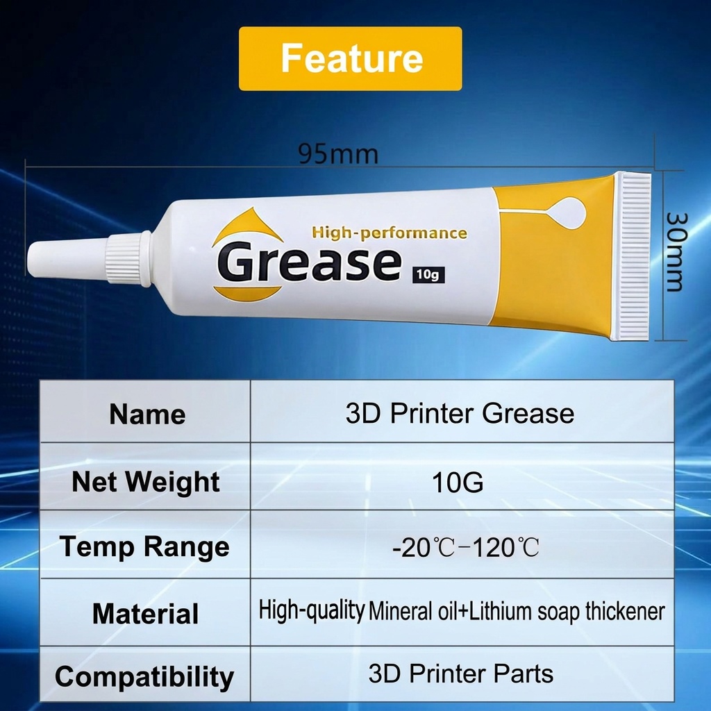 Grasa Lubricante para Impresor - Aluminium Profile 2020 reseña y precio