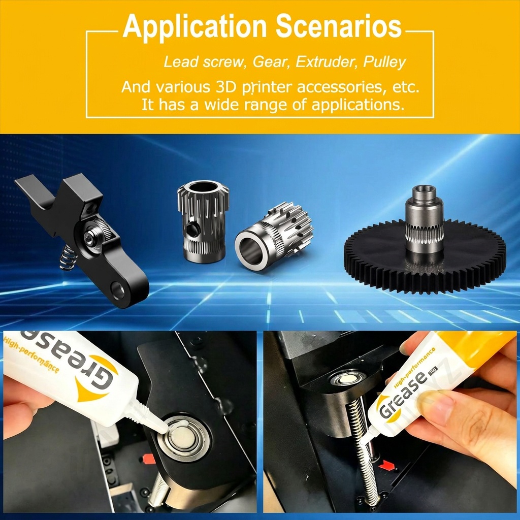 Grasa Lubricante para Impresor - Aluminium Profile 2020 reseña y precio