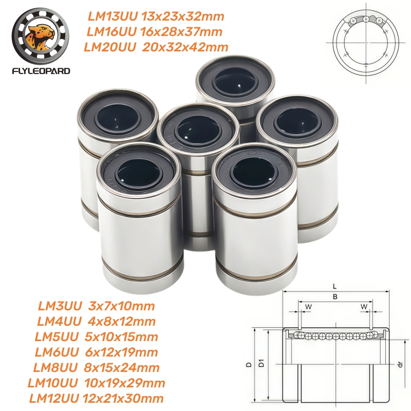 1 unidad de rodamientos lineal - Lm8Uu Bearing reseña y precio