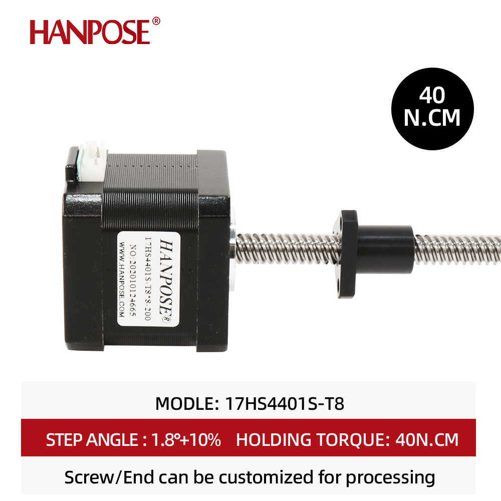 Motor paso a paso Nema17 17HS4 - Lead Screw 8Mm reseña y precio