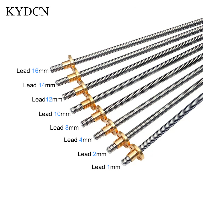 Tornillo trapezoidal de acero  - Lead Screw 8Mm reseña y precio