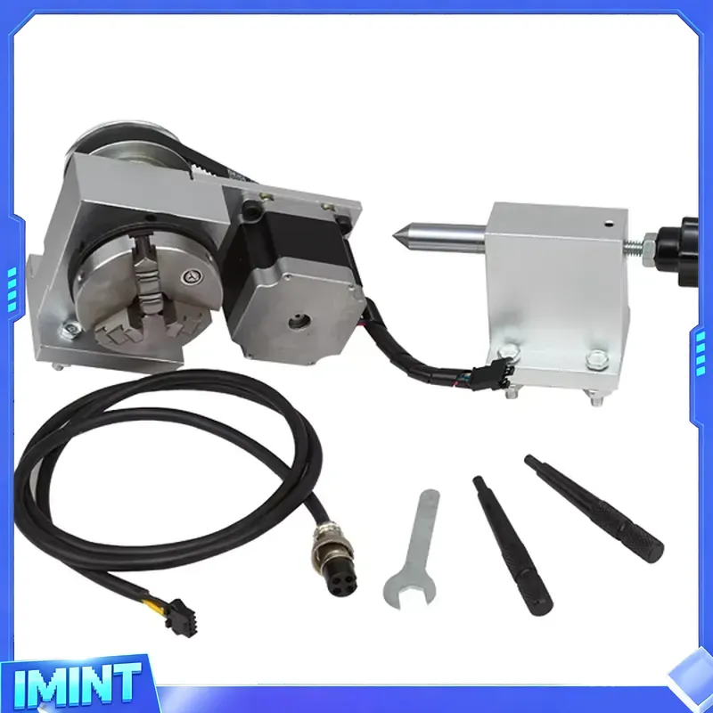 Mesa Rotatoria CNC de 4 Ejes c - Nema23 Stepper reseña y precio