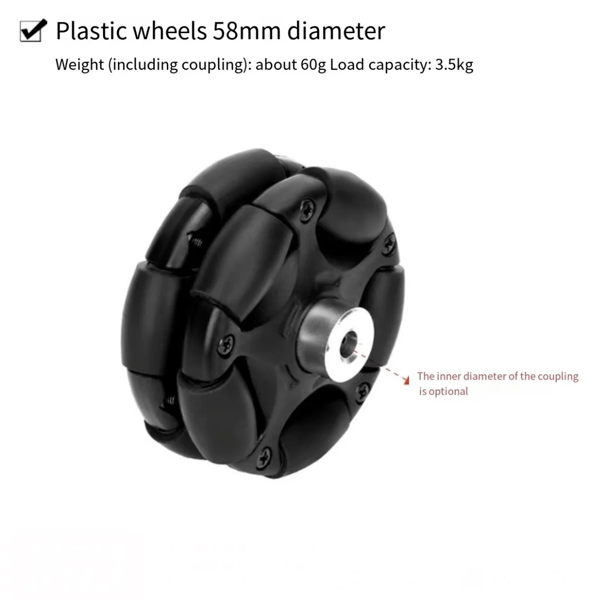 Rueda Inteligente Omni de Meta - Coupling 8Mm reseña y precio