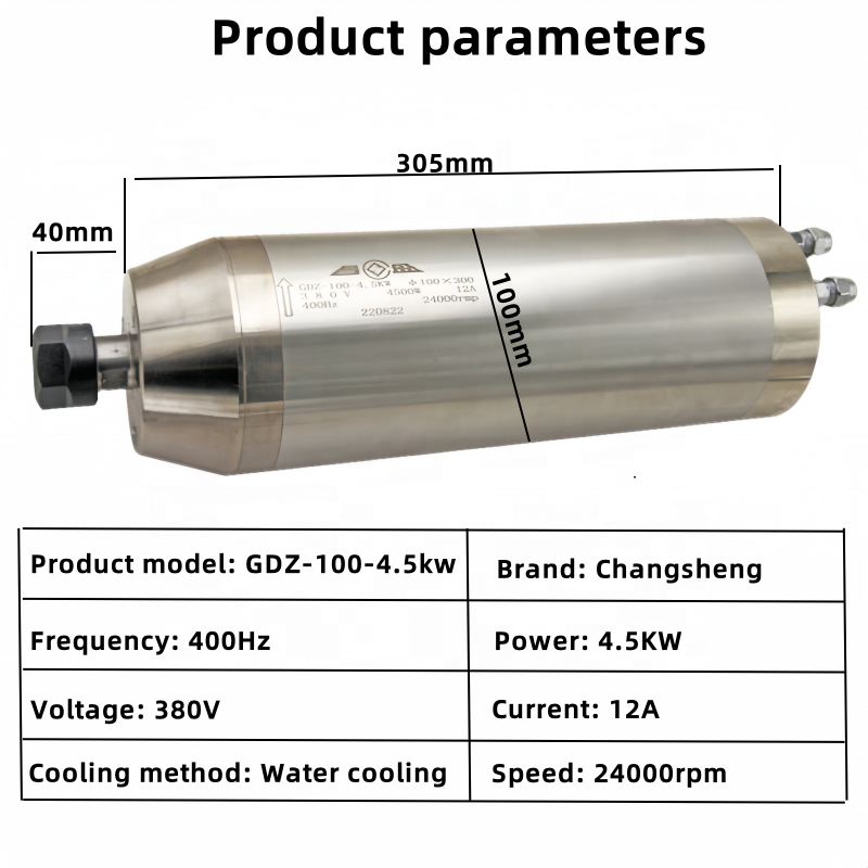 Nuevo Motor de Husillo Refrige - Water Cooled Spindle reseña y precio