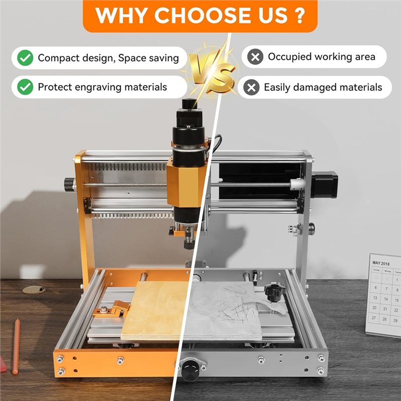 Abrazaderas para máquina CNC 3 - 3018 Cnc reseña y precio