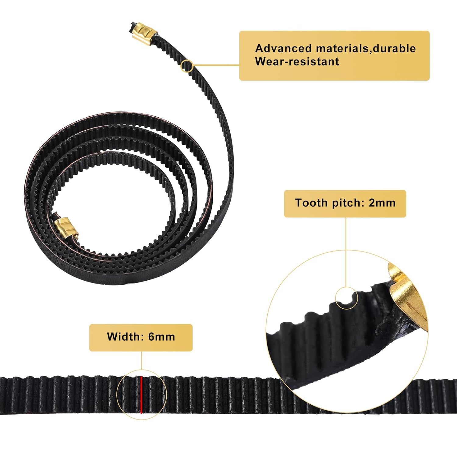 Kit de Correas de Sincronizaci - Aluminium Profile 2020 reseña y precio