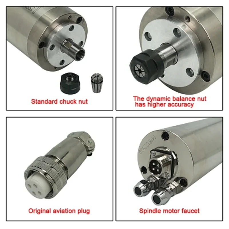 65X158-800W-ER11-220V CNC Moto - Water Cooled Spindle reseña y precio