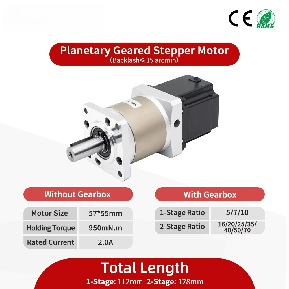 Motor paso a paso Nema 23 de 5 - Nema23 Stepper reseña y precio