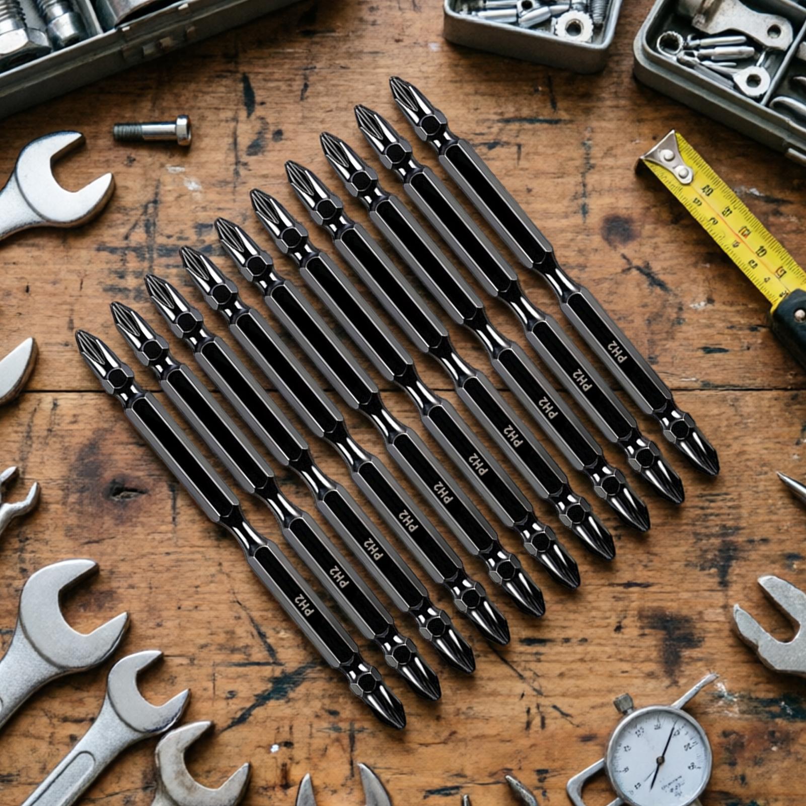 Brocas magnéticas de doble pun - Drill Bit Set reseña y precio