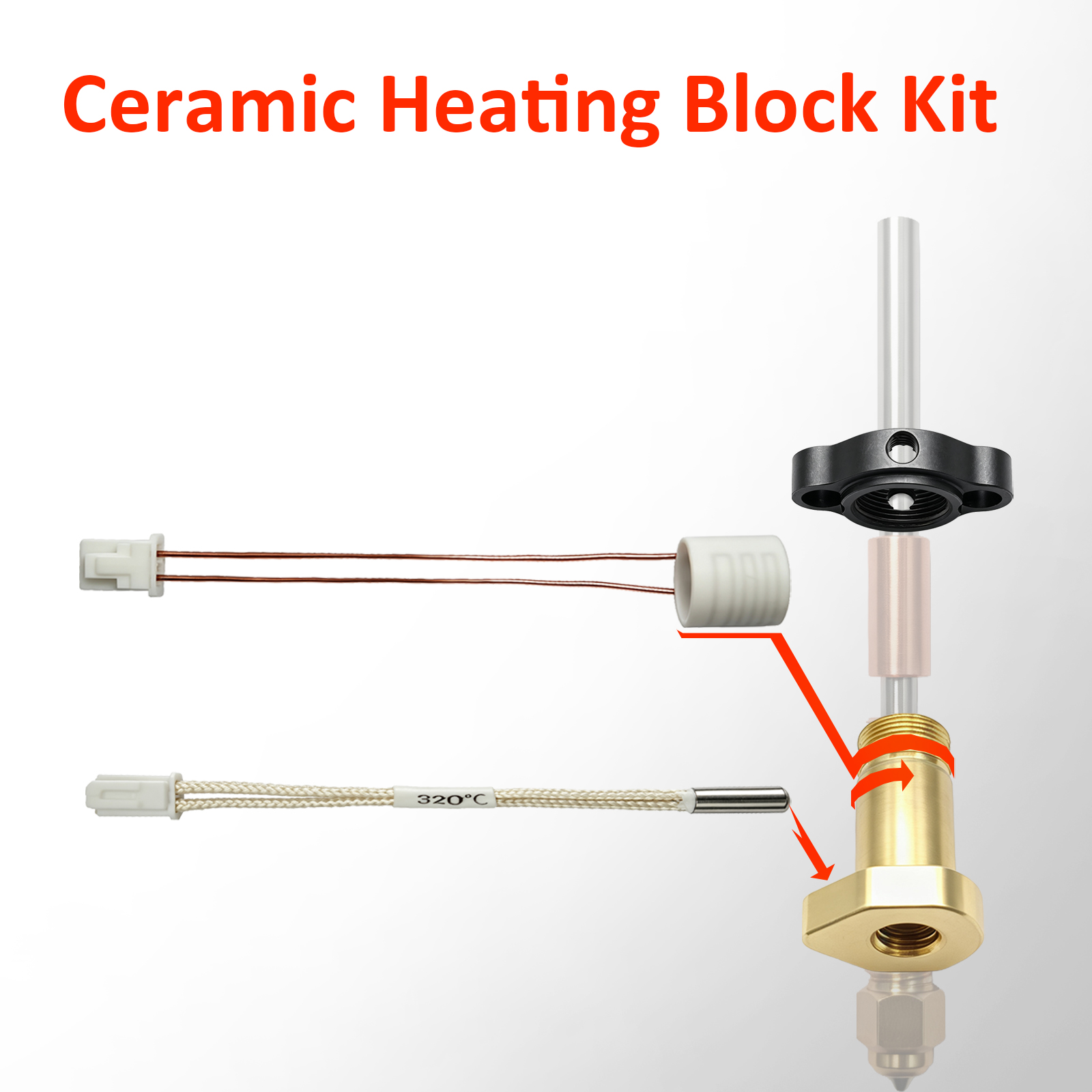 Kit de Termistor y Cartucho Ca - Aluminium Profile 2020 reseña y precio