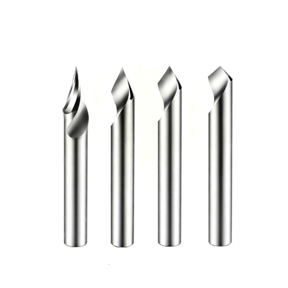 Fresa en espiral tipo V para e - Cnc Bits reseña y precio