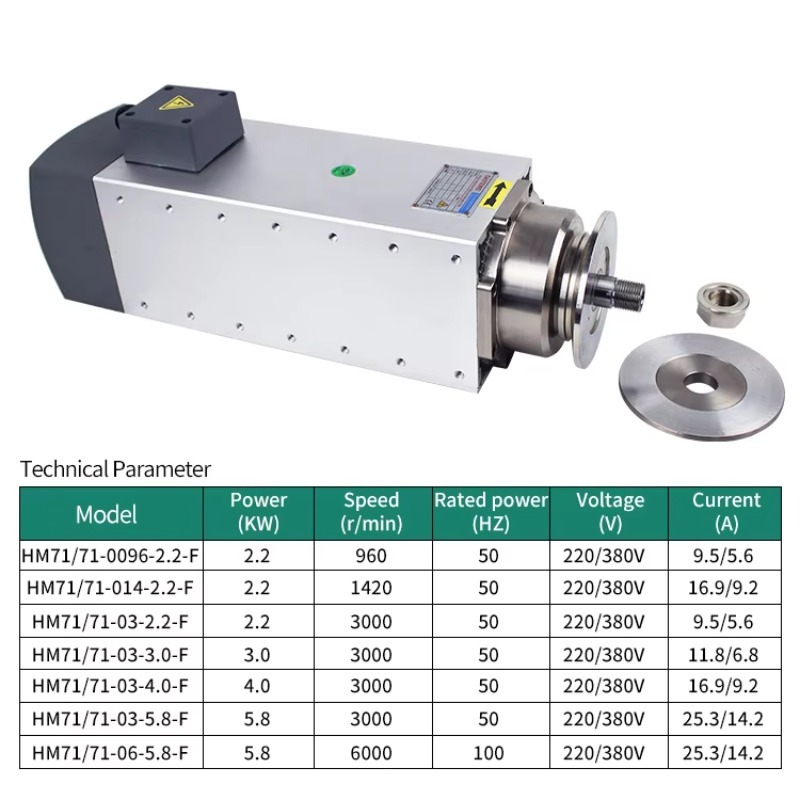 Máquina herramienta, husillo d - Spindle Motor reseña y precio