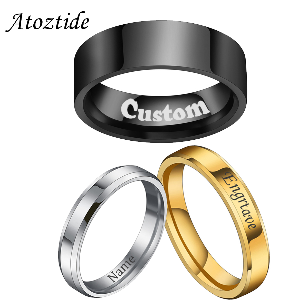 Atoztide-anillos personalizado - Coupling 8Mm reseña y precio