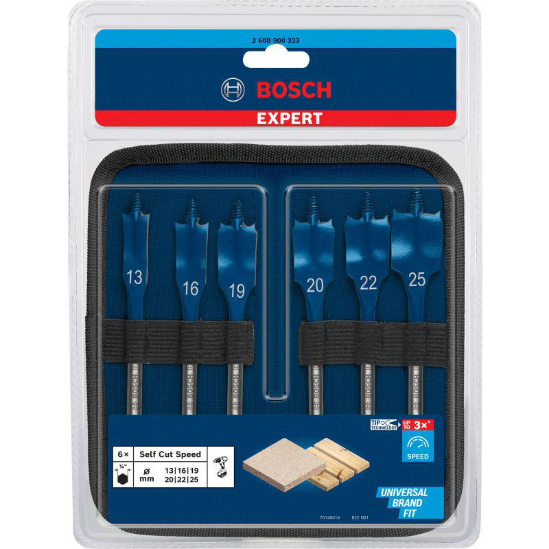 Juego de brocas de rosca plana - Drill Bit Set reseña y precio
