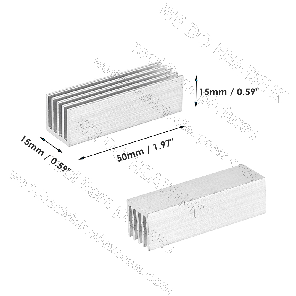 Hacemos disipador de calor 50x - Aluminium Extrusion reseña y precio