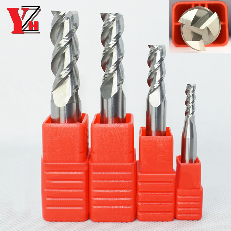 Fresa de extremo YZH HRC60 de  - Carbide End Mill reseña y precio