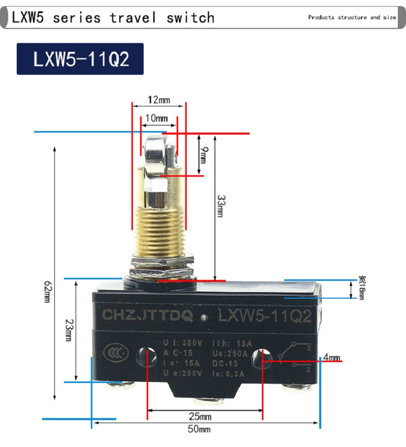 Interruptor de límite de viaje - Limit Switch reseña y precio