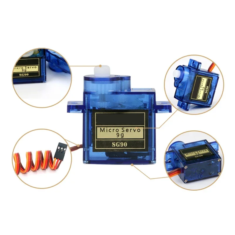 2/4/8/20 piezas SG90 9G Micro  - Servo 9G reseña y precio