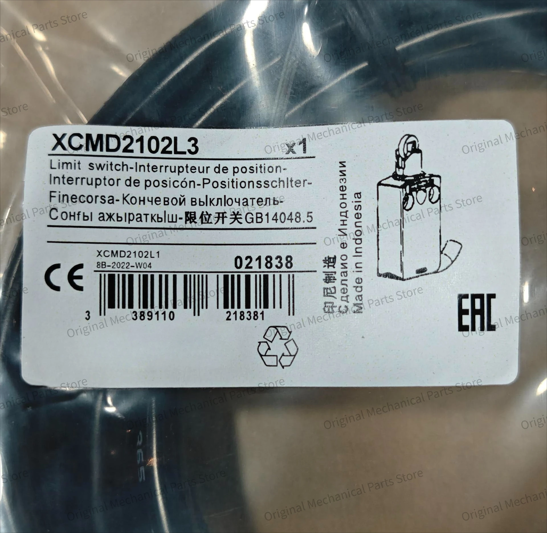 Interruptor de Límite XCMD2102 - Limit Switch reseña y precio