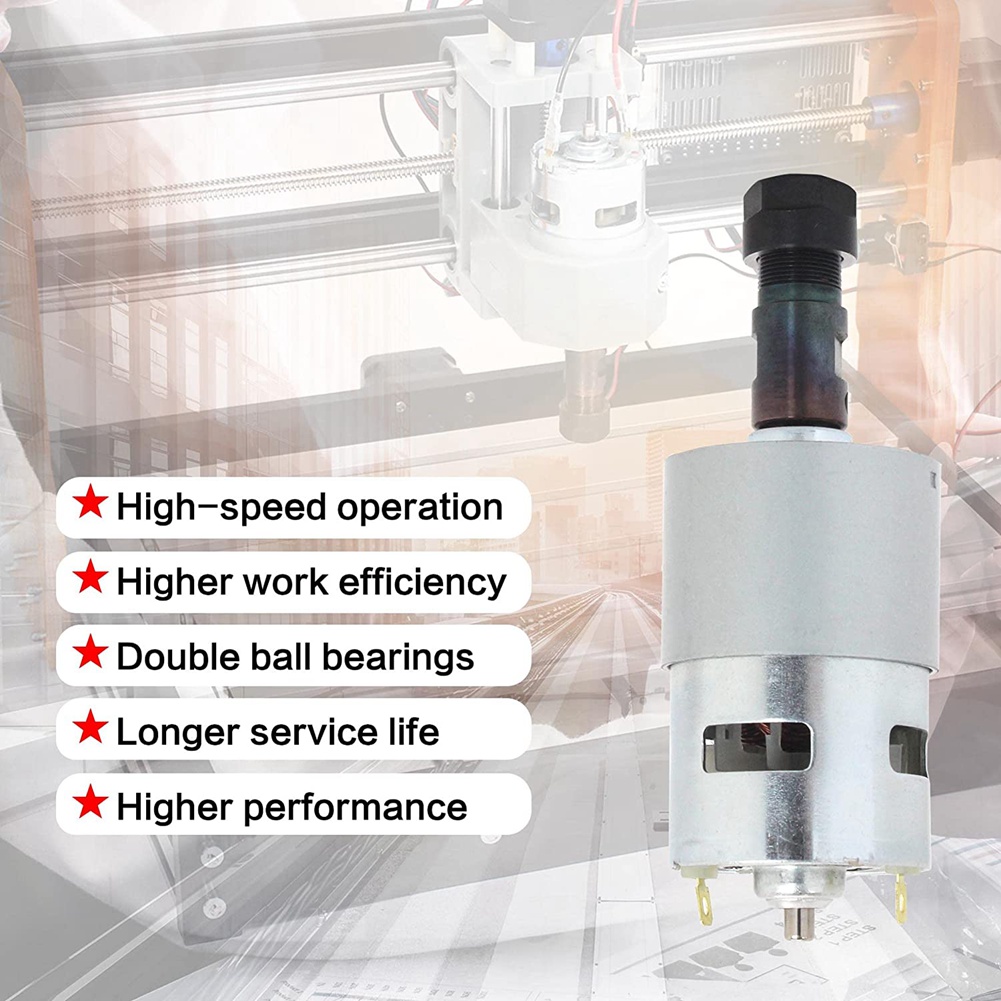 Motor de Eje CNC 775 Multifunc - 3018 Cnc reseña y precio