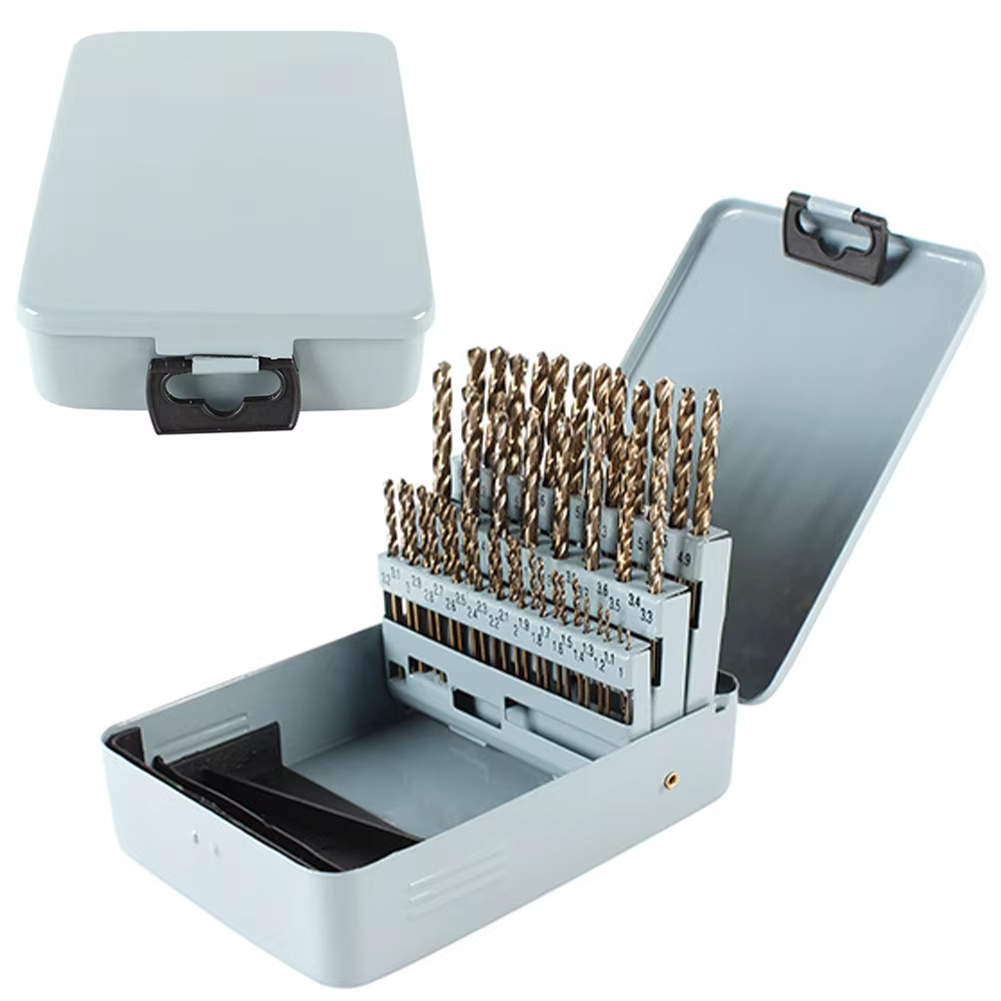 Juego de 51 brocas de cobalto  - Drill Bit Set reseña y precio