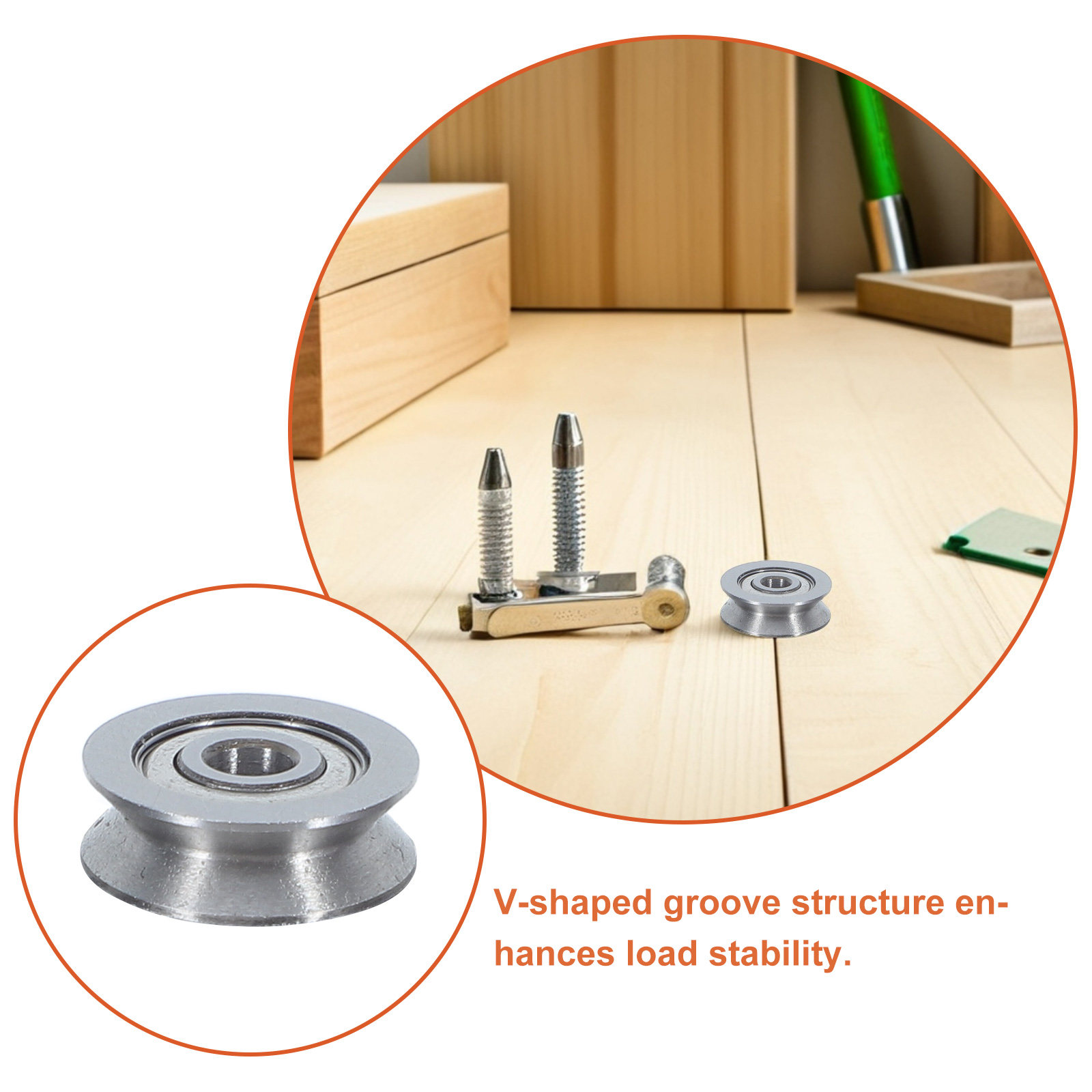 20 piezas de poleas con ranura - Linear Rail reseña y precio