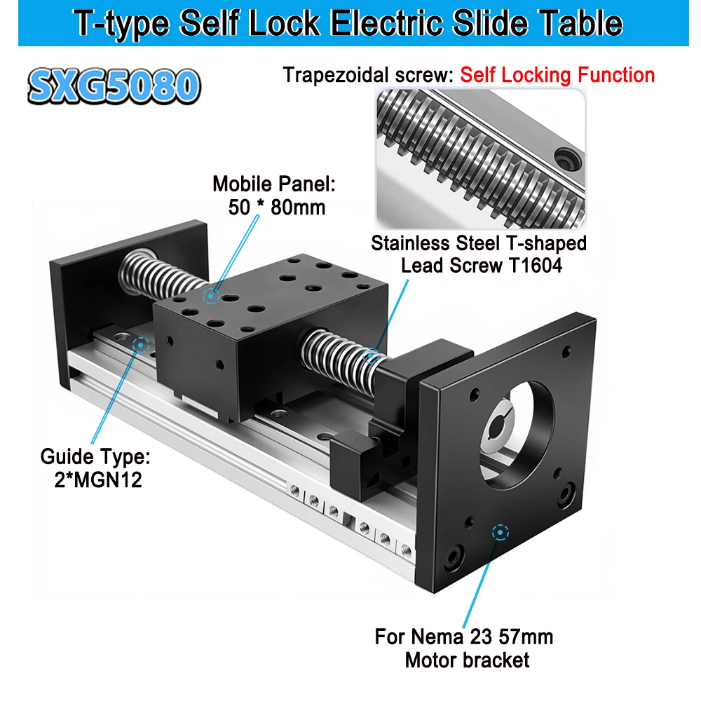 Actuador Lineal de Mesa Desliz - Linear Rail reseña y precio