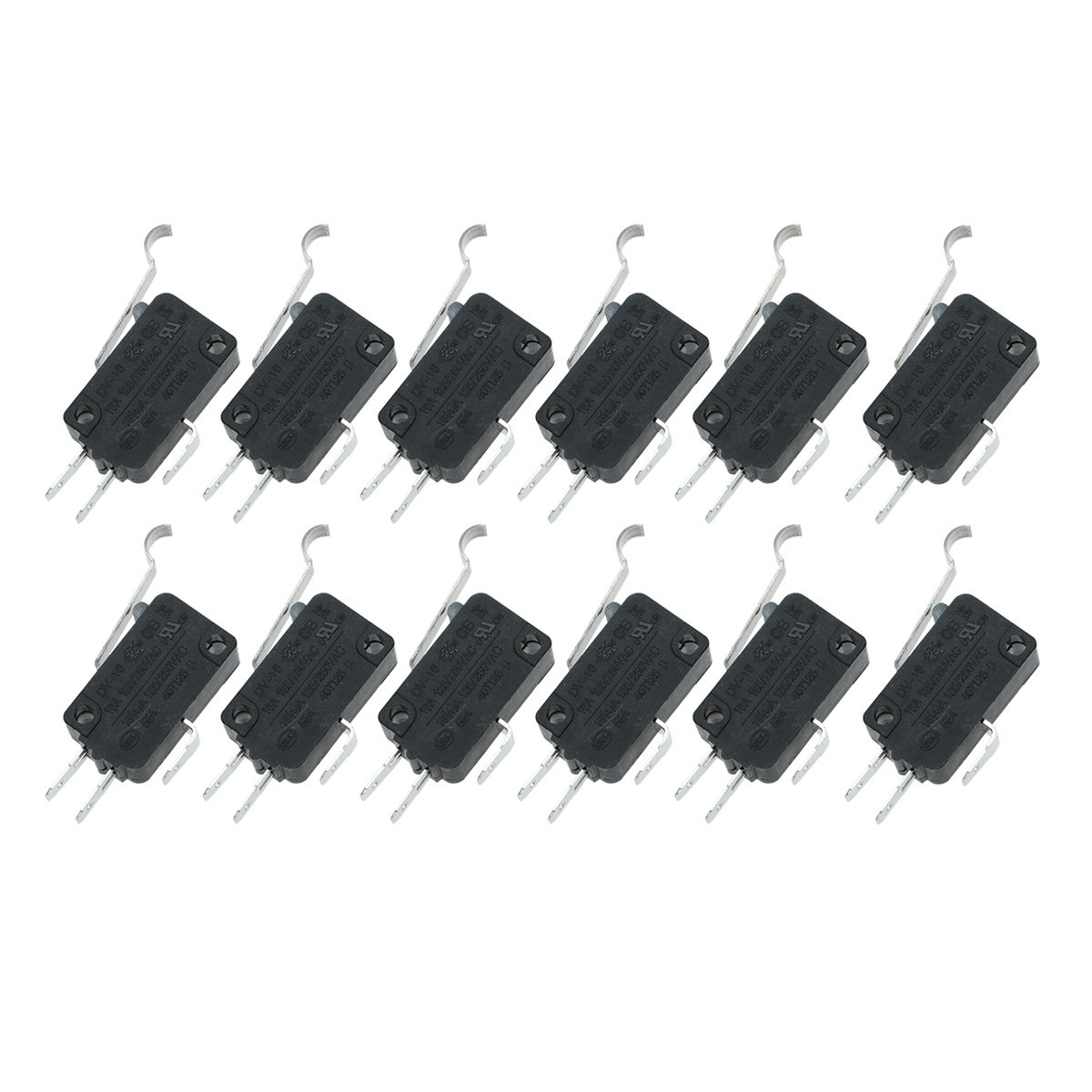 12 unidades de microinterrupto - Limit Switch reseña y precio