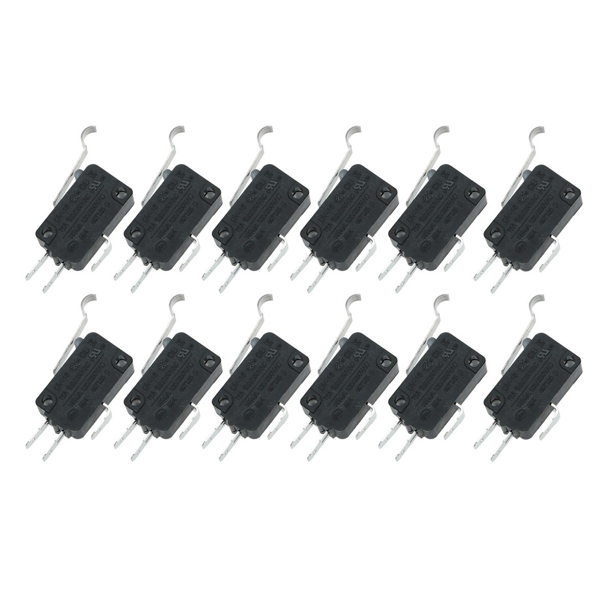 12 unidades de microinterrupto - Limit Switch reseña y precio