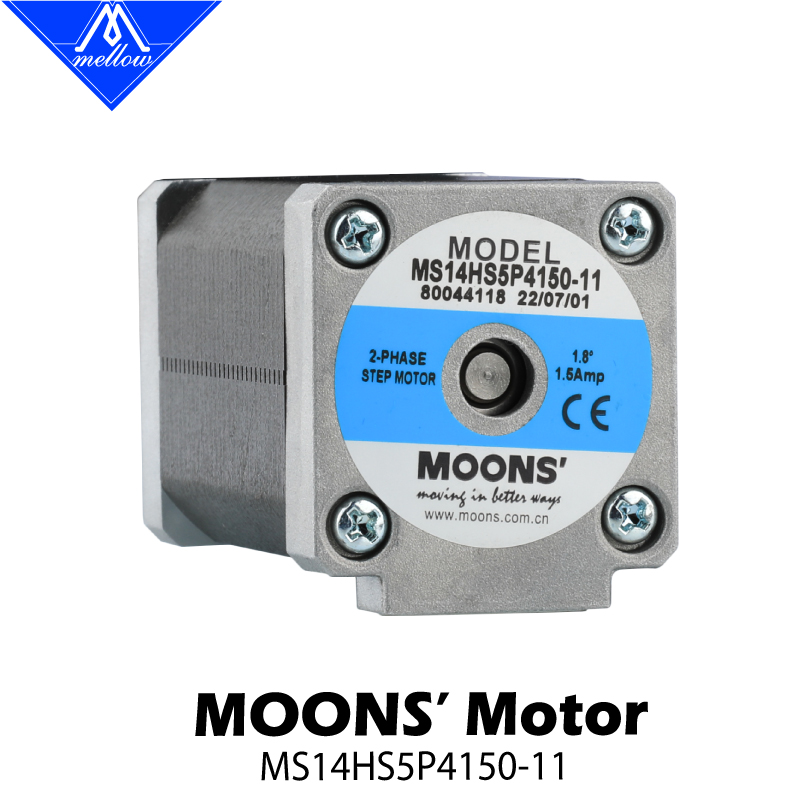 Motor paso a paso Mellow MOONS - Nema 17 Stepper reseña y precio