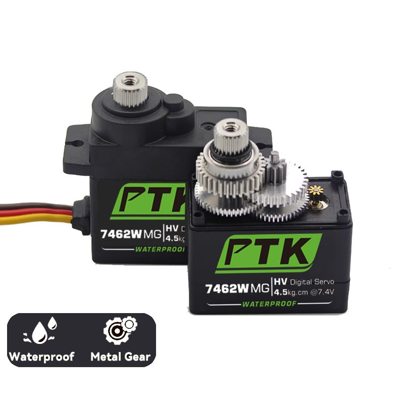 PTK 7462W MG engranaje de Meta - Servo 9G reseña y precio