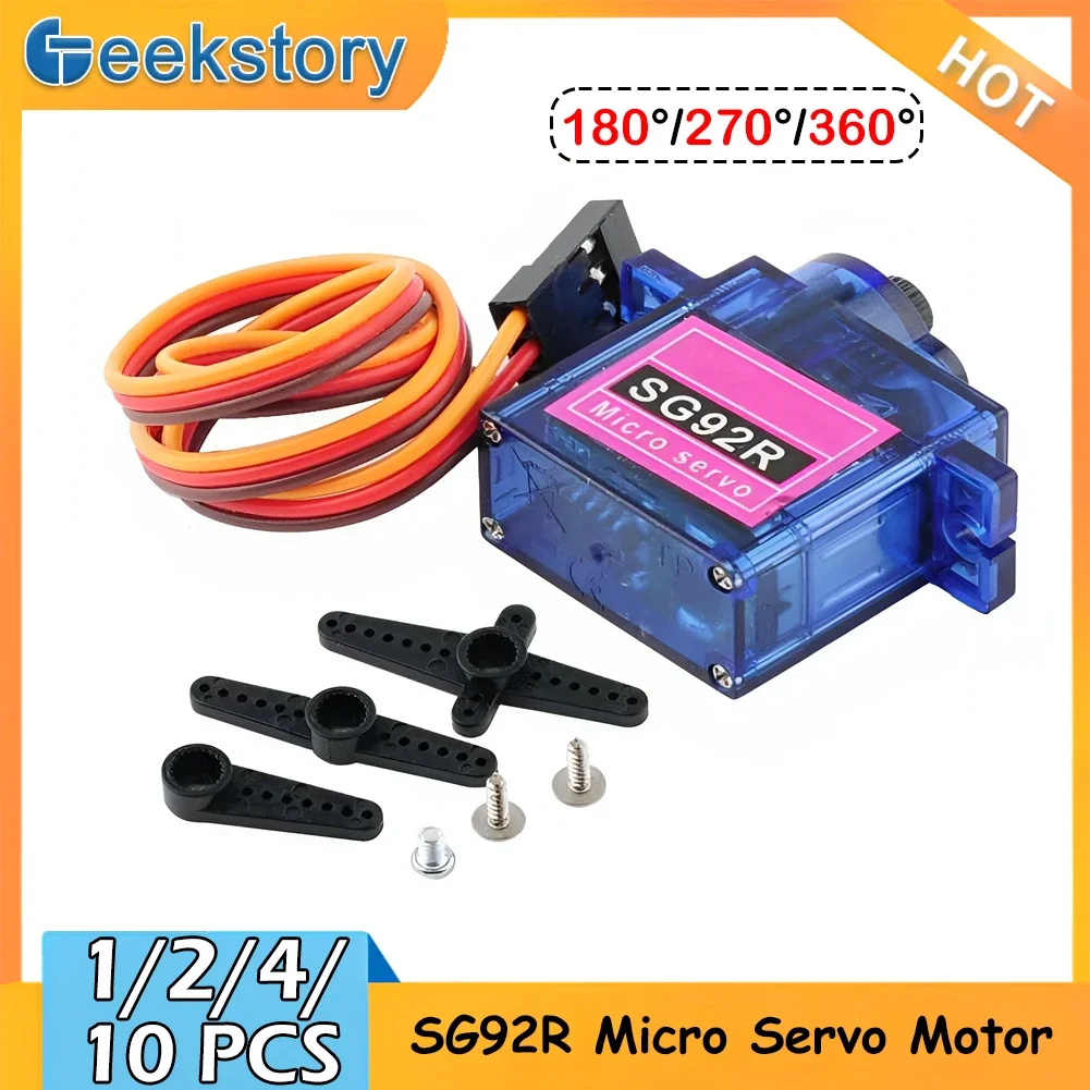1/2/4/10 unidades de servomoto - Servo 9G reseña y precio