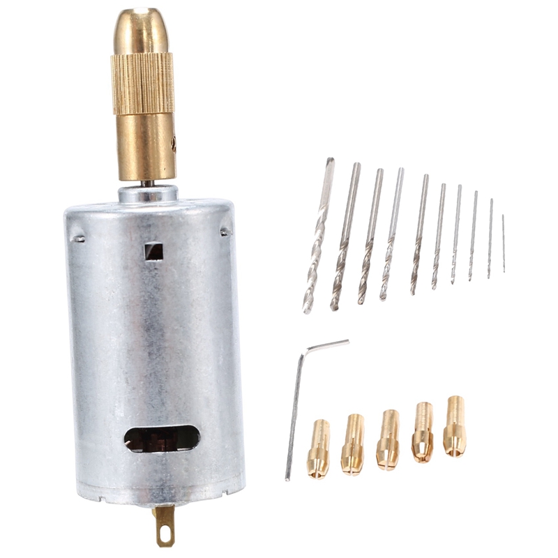 Mini Taladro Eléctrico Portáti - Drill Bit Set reseña y precio